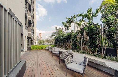 Campo Belo Apartment | Practical Studio 1.3km From the Metro Gba1104