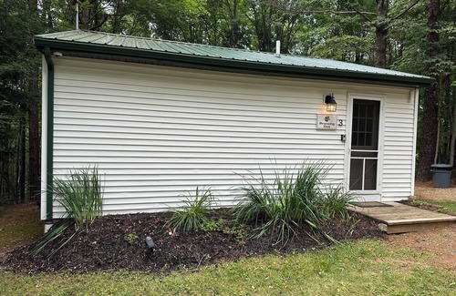 Laurelville Cabin | Prancing Doe sleeps 6, or rent all 4 for 20. Horseback riding across the Rd!