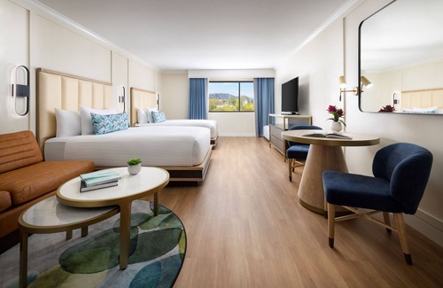 Los Angeles Hotel | Premium Two Queen, The Anza A Calabasas Hotel, Pool, Near Lake Calabasas Park