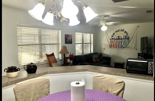 Sun 'N Lake House | Pretty Pink houseQuiet, Safe, Golf Community