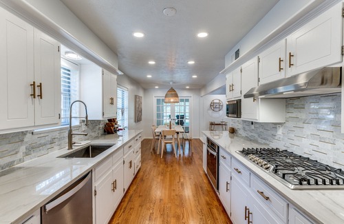 Lakewood House | Prime location chic 4BR home with charming pool and yard