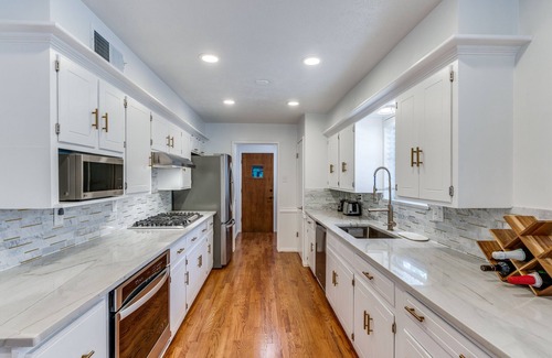 Lakewood House | Prime location chic 4BR home with charming pool and yard