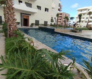 Ain Harrouda Apartment | Primera línea de la playa en Casablanca