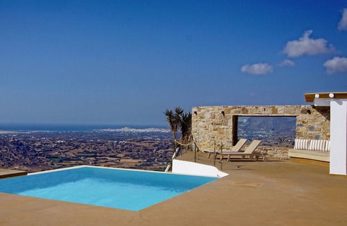 Naxos Villa | Privacy and amazing views from every room of the Villa