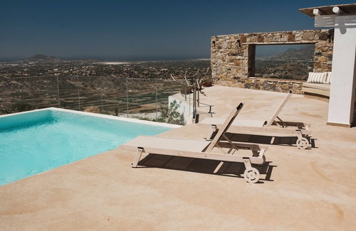 Naxos Villa | Privacy and amazing views from every room of the Villa