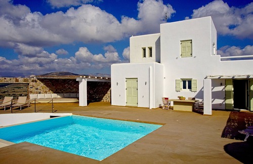 Naxos Villa | Privacy and amazing views from every room of the Villa