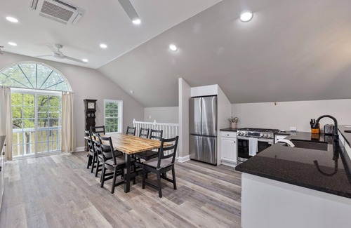 Seneca Falls House | Private Beach | Views: Majestic 2-Home Lake Estate