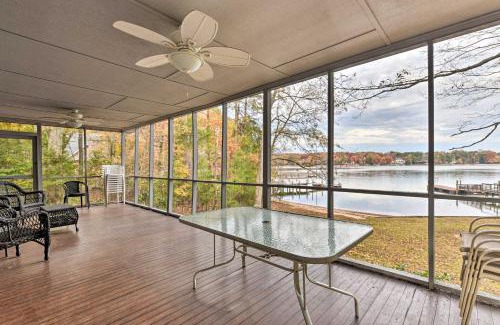 Mayhew House | Private Dock and Beach! Lake Norman Cottage Hideaway