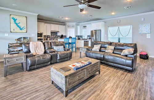 Carolyn Estates House | Private Dock & Boat House: Lakefront Mabank Home