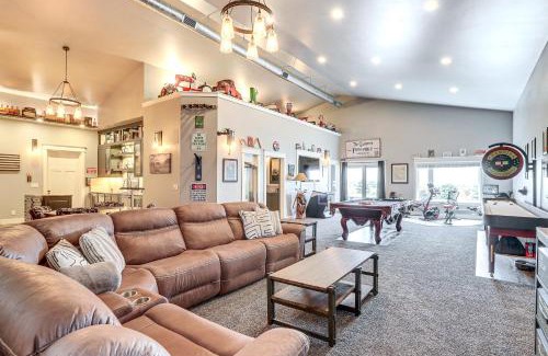 Weld County House | Private Hot Tub and Game Room Keenesburg Getaway!