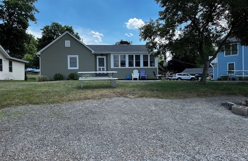 Town of Milo House | Private, Level, Beachfront Cottage; No Stairs To Beach!