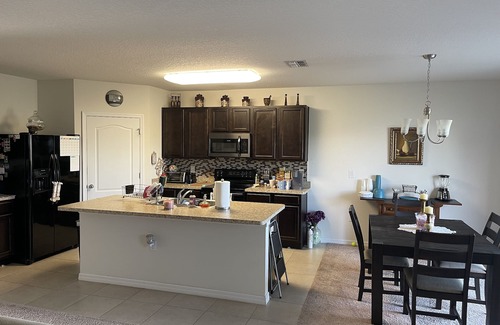 Haines City House | private master bedroom with bathroom in the comfy house