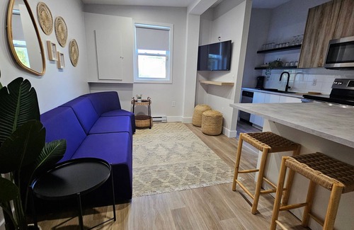 Halifax County Apartment | Private, Modern Boho Detached Suite w/Hot Tub