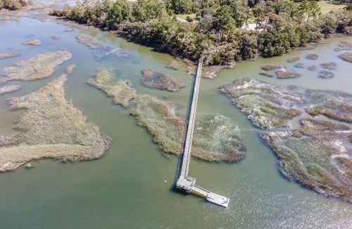 Saint Helena Island House | Private Retreat on Deep Water overlooking Jenkins Creek