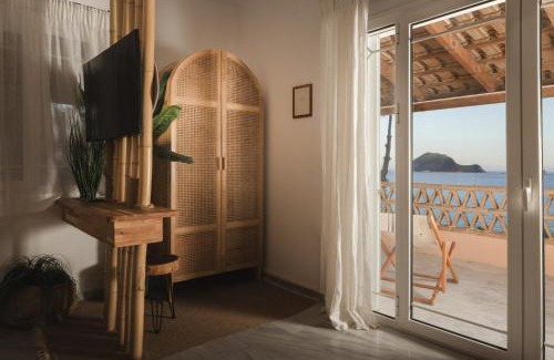 Porto Koukla Apartment | Private Studio Apartment, Unique Location - Sea View