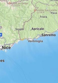 Apricale Apartment | Private studio with mountain view with terrace in Medieval village