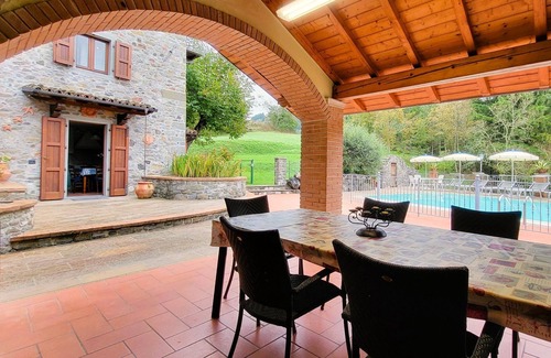Camporgiano Villa | Private Villa with good size private pool, wonderful 2nd outdoor kitchen, WIFI