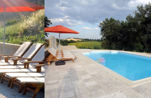 Santa Maria d'Alto Cielo Villa | Private Villa with Pool with stunning views in the 'Real' Italy