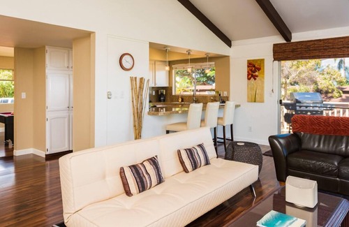 Wailea House | Private Wailea Home w/ big Oceanviews, pool table, jacuzzi, 2min drive to beach