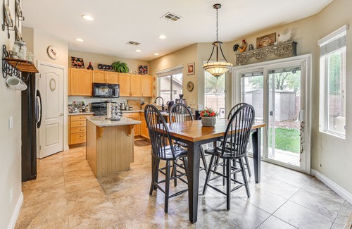 Rhodes Ranch House | Private Yard: Las Vegas Sanctuary on Cul-De-Sac