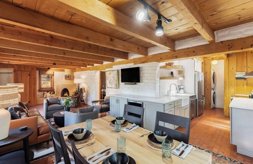 Historic Eastside House | Puerta de India - Authentic Adobe, Kiva Fireplace