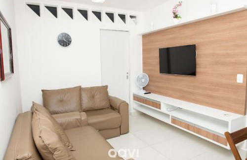 Pium Apartment | Qavi - Flat Resort Beira Mar Cotovelo #InMare322