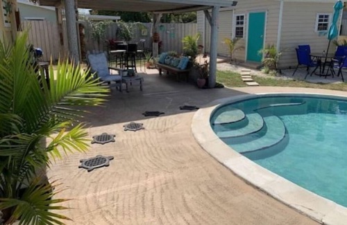 Tropic House | Quaint Coastal Pool Home Oasis Florida Space Coast, by Beach&Space Coast Stadium
