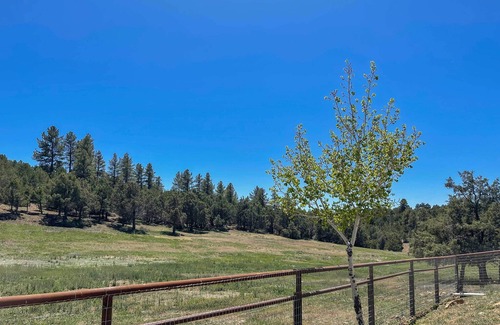 Mancos Apartment | Quaint Mancos Getaway w/Farm & Mountain Views