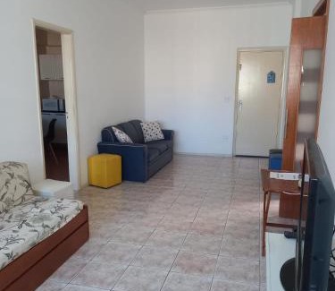 Boqueirao Apartment | Quarto e sala Boqueirão quadra da praia