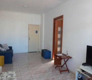 Boqueirao Apartment | Quarto e sala Boqueirão quadra da praia