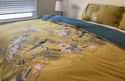 Kannapolis House | Queen of Comfort, Convenience, & Quality
