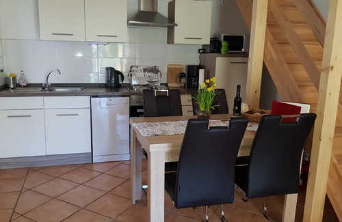 Walporzheim House | Quiet holiday home, right on the Ahr with a beautiful terrace