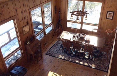 Sweden House | Quiet lakefront home with private beach near Bridgton, ME
