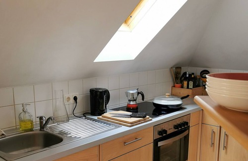 Nonntal Apartment | Quiet Penthouse with balcony in the old town quarter Nonntal Salzburg Austria.
