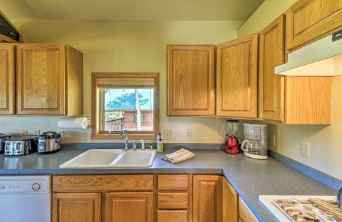 Trego House | Quiet Trego Resort Home w/Lake, Pavilion & Trails
