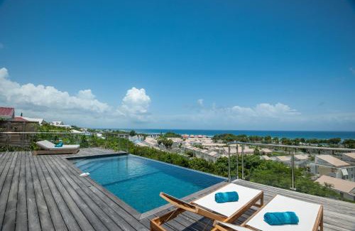 Saint-Francois Villa | Résidence Les Raisins Clairs - Villas standing 4 étoiles , vue sur mer panoramique & piscine à débordement