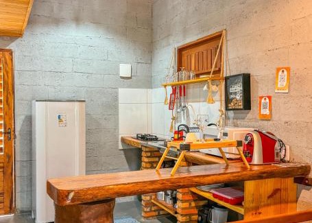Acarai Ski Chalet | Rústico e Charmosinho, Próx a Lagoa com Ar cond, Chalés Tucumã