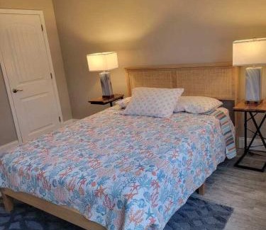 Brigantine House | Radiant Beach Block Condo Parking Patio