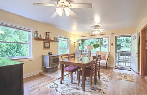 Hendersonville House | Rare mountain getaway 50 acres, stocked trout pond & river in Hendersonville NC