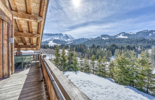 Megeve Ski Chalet | RAVISSANT CHALET WITH SUPERB VIEWS ON THE MOUNTAINS - COTE 2000 Sector