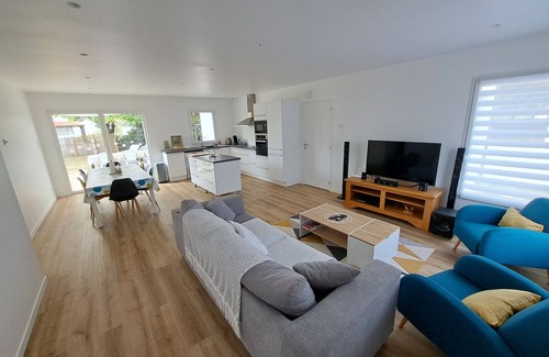 Notre-Dame-de-Monts House | Recent 100m2 house + terrace with 6-seater SPA - in a quiet cul-de-sac.
