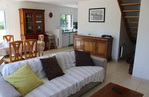 Trevignon House | Recent house nearby the forefront of Trevignon Beach on foot