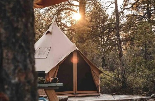 Boncarbo RV Rental | Reconnect with Nature at this Unique Bell Tent in Colorado
