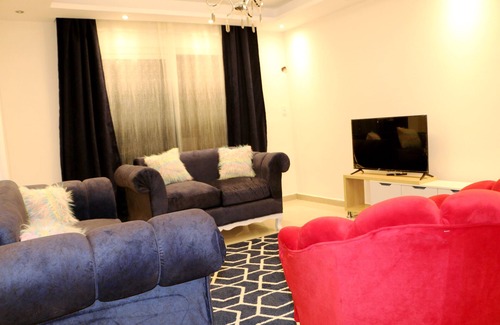 Nasr City Apartment | Red Flower in Palm City Compound 1 Hour to the sea
