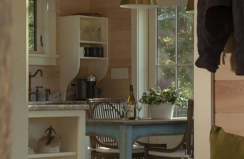 Keene Valley House | Red House- Eco Design with Tesla Charger