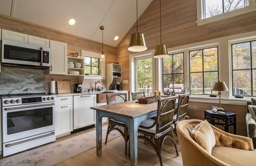 Keene Valley House | Red House- Eco Design with Tesla Charger