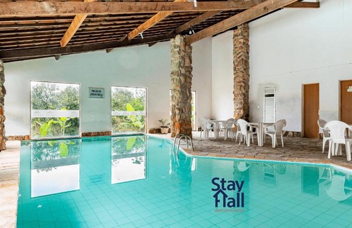 Novo Gravata Ski Chalet | Refúgio Familiar-Casa de Campo em Gravata-3QTS-065