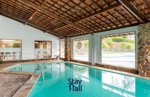 Novo Gravata Ski Chalet | Refúgio Familiar-Casa de Campo em Gravata-3QTS-065