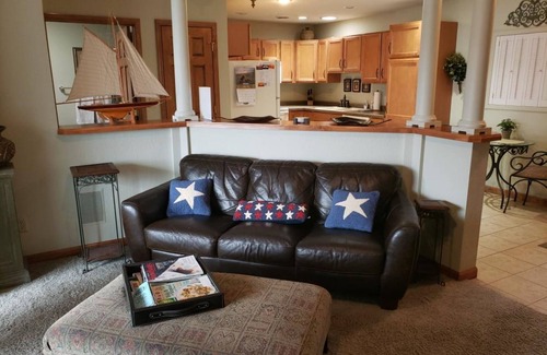 Bayfield Condo | Relax and enjoy the view! Cozy Boatworks #202 Condo Pet friendly. Elevator.