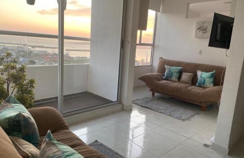 Cartagena District Apartment | Reluciente y acogedor Apartamento de dos cuartos